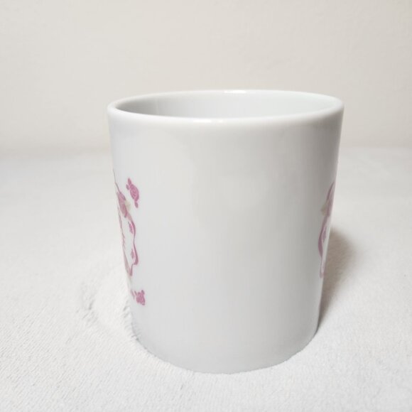 Hello Kitty Sanrio Coffee Mug Cup White and Pink 6 to 8 oz Kitty Inside Cup 1976 - Picture 4 of 12